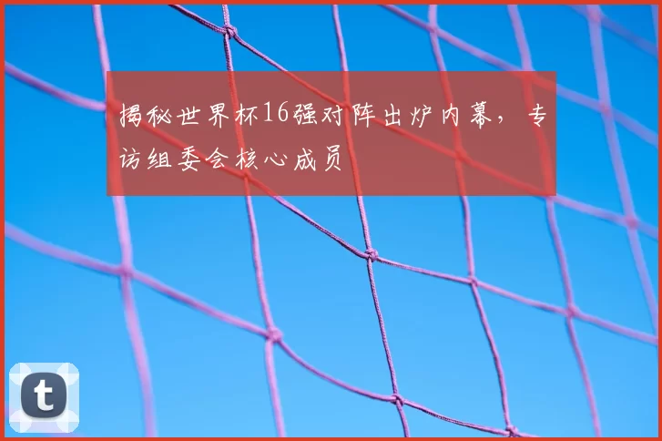 揭秘世界杯16强对阵出炉内幕,专访组委会核心成员