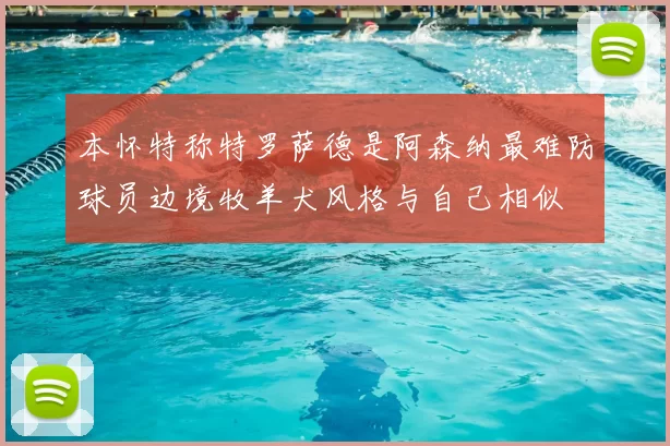 本怀特称特罗萨德是阿森纳最难防球员边境牧羊犬风格与自己相似